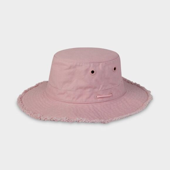 Tilley T3 Vintage Fringe Wanderer pink hat women’s size small - Picture 3 of 11